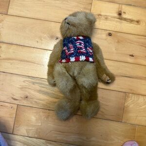 Ty Plush Bear with Knit Sweater